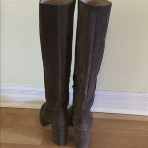 Helmet Lang Suede Boots